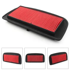 Zdl-kabusikikaisya1989usa 612074349499 Air Filter Cleaner Motorcycle Universal For Yamaha Yzf-r1 Yzf R1 2002-03 Red Usa