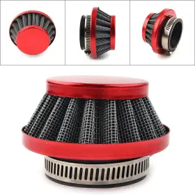 Zdl-kabusikikaisya1989usa 612076881263 42-44mm Air Cleaner Intake Filter System 47cc 49cc 2 Stroke Mini Dirt Bike Red