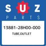 13881-28H00-000 Suzuki Tube,outlet 1388128H00000, New Genuine Oem Part. Price: $127.80.