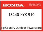 Honda Oem Part 18240-KYK-910 Cover A, Ex. Pipe New. Price: $49.79.