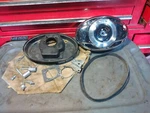 Harley Softail 103 Cubic Inches Air Cleaner Filter Box U6545 29581-01A Mixed Par For. Price: $45.00.