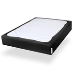 Box Spring Cover With Smooth Elastic Woven Washable Black Twin/full/queen/king New. Price: $19.99.