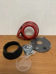 Arlen Ness Clear Tear Sucker Series Red Air Cleaner For Harley 18-913 Used. Price: $314.99.