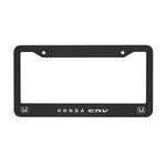 Honda 2 Pack Aluminum Waterproof License Plate Frame Black New. Price: $32.49.