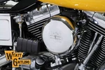 Chrome Wyatt Gatling Air Cleaner Assembly Fits Fxst,fxd 1993-2007 New. Price: $132.26.