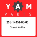 25G-14451-00-00 Yamaha Element, Air Clnr 25G144510000, New Genuine Oem Part. Price: $28.97.