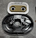 1989-2003 Harley Sportster Stock Air Cleaner Backing Plate & Filter 29009-89 Used. Price: $39.95.