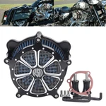 Cnc Rsd Air Cleaner Filter Kit For Harley Softail Fat Boy Dyna Touring Road King New. Price: $93.20.