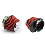 2.15"/55MM High Flow Cold Air Intake Filter Inlet Cleaner Dry Replacement New. Price: $25.41.