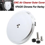 For Harley Smooth Chrome Stage 1 Air Cleaner Outer Cover Dyna Touring Softail Us New. Price: $23.93.
