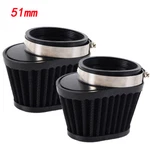 2X 51MM Air Intake Filter Cleaner Pod For Yamaha Star XVS1100 Custom New. Price: $20.99.