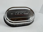 Oem Harley Davidson 117 Ci Air Cleaner Intake Cover Chrome Black M8 Used. Price: $199.99.
