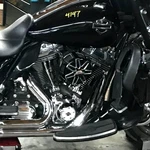 2013 Harley Street Glide Air Cleaner Intake Filter Kit Chisel Billet #4147 Used. Price: $249.44.