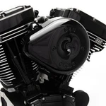 2017+ M8 Models Stealth Air Cleaner Kit W/ Black Teardrop Cover 170-0525B New. Price: $390.18.