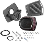 K&n Street Metal Air Intake System Shaker Black #RK-3951 Harley Davidson New. Price: $325.62.