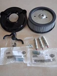 Harley Sportster, Xl, Screamin Eagle Round High Flow Air Cleaner 29000009A Used. Price: $114.95.
