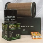 Service Kit For Kawasaki ER5 (1996 To 2006) Air / Oil Filter And X Spark Plugs New. Price: $71.12.