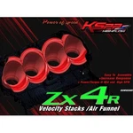 Intake Velocity Stack Air Flow Funnel Fits For Kawasaki Ninja ZX4RR 23-25 New. Price: $305.14.