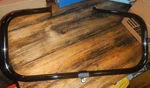 Harley-davidson 2014-2023 Touring Chopped Engine Guard 49000114A Black Used. Price: $165.00.
