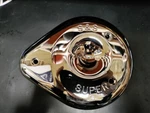 S&s Cycle Chrome Teardrop Air Cleaner Cover 378 New. Price: $225.00.
