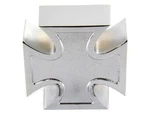 Chrome Maltese Cross Air Cleaner Cover For Harley-davidson New. Price: $57.99.