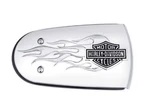 New Oem Harley Davidson Air Cleaner Trim Kit, Flames Chrome, 61300221 * Used. Price: $35.00.