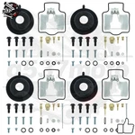 4SET Carburetor Repair Rebuild Kit For Kawasaki ZX1100 ZX1200C ZZR1200-US New. Price: $27.88.
