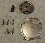 Kawasaki ZX6R 13-23 Oem Starter Cover Small P/n 14092-0999 Used. Price: $49.99.