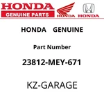 Honda Genuine Drive Chain Guide 23812-MEY-671 New. Price: $32.99.