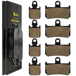 Caltric Front Brake Pads Fits Yamaha 4C8-W0045-00-00 4C8-25805-00-00 New. Price: $34.09.