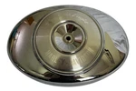 Harley Screamin Eagle Football Style Air Cleaner Chrome Cover Touring Softail Used. Price: $37.80.