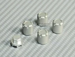 Rc Scale Center Lock Nut Metal Wheel Caps Lug Cover (4PCS) Silver New. Price: $12.99.