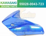 Kawasaki ZR750K1L Candy Plasma Blue Right Upper Cowling 55028-0043-723 New. Price: $103.62.