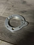 84-90 Harley Davidson Air Filter Backing Plate Cover Chrome Intake Flst Fxrt Used. Price: $24.99.