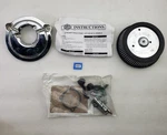Harley-davidson Screamin' Eagle Round Sportster 07-20 High-flow Air Cleaner Kit New. Price: $175.00.