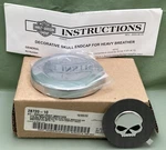 Harley Davidson 28720-10 Skull Heavy Breather Decorative Endcap New Genuine. Price: $75.47.