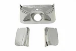 Triple Tree Cover Kit Stainless Steel For Harley Davidson By V-twin New. Price: $96.23.