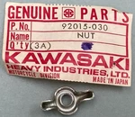 New Genuine Kawasaki 92015-030 Wing Nut 6MM Air Filter Cleaner. Price: $9.41.