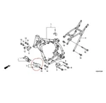 Genuine Oem Honda Left Frame Engine Guard Protector CRF150R CRF250R CRF250X New. Price: $12.22.