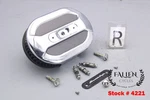 2015 Harley Touring Cvo Air Cleaner Intake Filter Kit Ventilator Chrome #4221 Used. Price: $149.99.