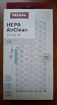 Miele, Genuine Hepa Airclean Vacuum Filters 30 -or- SF-HA50- 1 Of Avail New. Price: $66.99.