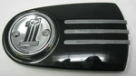 Harley-davidson Oem Number Skull Collection Air Cleaner Badge 61300218 Used. Price: $26.36.