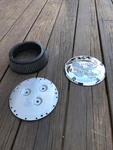 Arlen Ness Derby Sucker Air Cleaner For Harley Davidson Efi Twin Cam. Used. Price: $50.00.