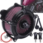 Air Filter Cleaner Intake Kit For Harley Dyna Touring Street Glide Road King New. Price: $69.99.