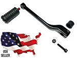 Black Harley Heel Shifter 33600345 Touring Trike Models Glide Street Road Hd New. Price: $44.98.
