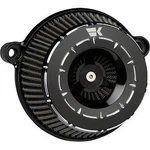 Khrome Werks 250210 Black Tracer Instigator Air Cleaner For Early Twin Cam New. Price: $399.95.