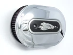 Harley Davidson Chrome Ventilator Air Cleaner K&n Filter Twin Cam Softail Dyna Used. Price: $224.90.