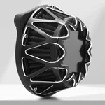 Contrast Cut Cross Air Cleaner Filters For Harley Dyna 2001-2017 Twin Cam New. Price: $140.98.