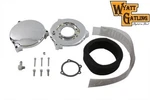Wyatt Gatling Air Cleaner Smooth Chrome For Harley-davidson New. Price: $107.99.
