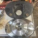 Harley Touring Twin Cam 88" Electra Glide Air Cleaner Filter Cover Backing Plate Used. Price: $52.25.